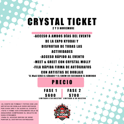 Crystal Ticket Fase 2